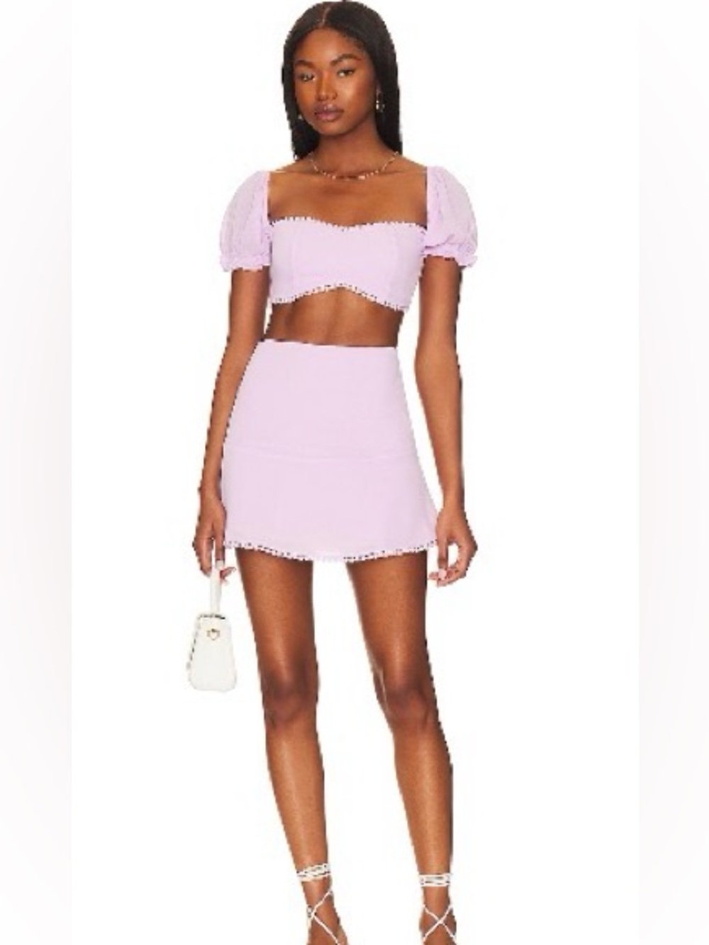 Fiona skirt set in lilac